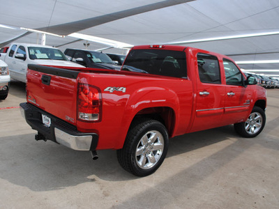 gmc sierra 1500 2012 fire red sle flex fuel 8 cylinders 4 wheel drive not specified 76018