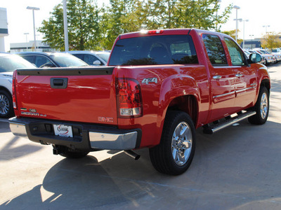 gmc sierra 1500 2012 red sle flex fuel 8 cylinders 4 wheel drive automatic 76018