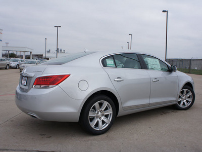 buick lacrosse 2012 silver sedan premium 1 gasoline 6 cylinders front wheel drive automatic 76018