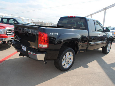 gmc sierra 1500 2012 black onyx sle flex fuel 8 cylinders 4 wheel drive automatic 76018