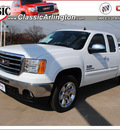 gmc sierra 1500 2012 summ white sle flex fuel 8 cylinders 4 wheel drive automatic 76018