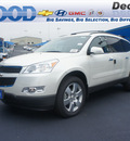 chevrolet traverse 2012 white suv lt gasoline 6 cylinders front wheel drive 6 speed automatic 76234
