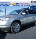 chevrolet traverse 2012 silver lt gasoline 6 cylinders front wheel drive automatic 76234