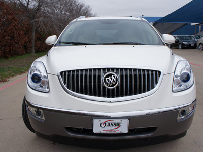 buick enclave 2012 white premium gasoline 6 cylinders front wheel drive automatic 76018