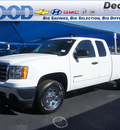 gmc sierra 1500 2012 white pickup truck sl flex fuel 8 cylinders 2 wheel drive 4 speed automatic 76234