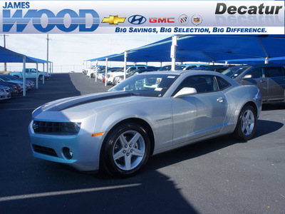 chevrolet camaro 2012 silver coupe lt gasoline 6 cylinders rear wheel drive 6 speed automatic 76234