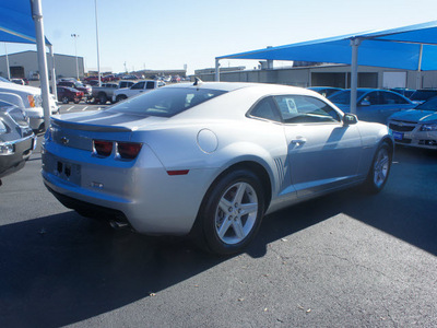 chevrolet camaro 2012 silver coupe lt gasoline 6 cylinders rear wheel drive 6 speed automatic 76234