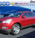 chevrolet traverse 2012 red suv lt gasoline 6 cylinders front wheel drive 6 speed automatic 76234