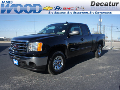 gmc sierra 1500 2012 black sl flex fuel 8 cylinders 4 wheel drive 4 speed automatic 76234