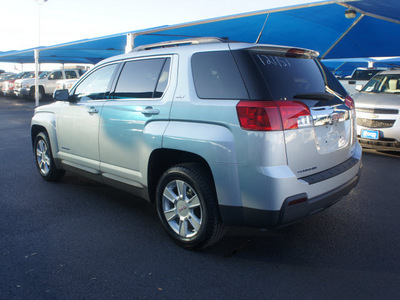 gmc terrain 2012 silver suv slt 1 flex fuel 4 cylinders front wheel drive 6 speed automatic 76234