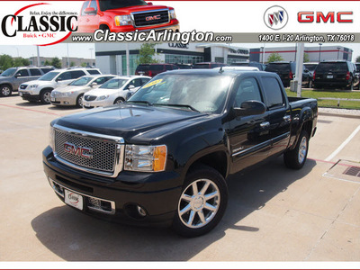 gmc sierra 1500 2012 blk onyx denali flex fuel 8 cylinders all whee drive automatic 76018