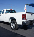 gmc sierra 2500hd 2012 white pickup truck work truck gasoline 8 cylinders 2 wheel drive automatic 76234