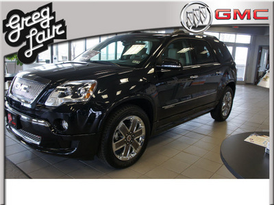 gmc acadia 2012 black suv denali gasoline 6 cylinders all whee drive 6 speed automatic 79015