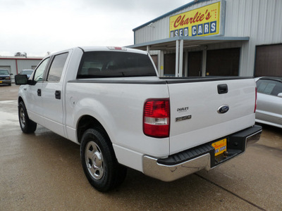 ford f 150 2007 white xlt gasoline 8 cylinders rear wheel drive automatic 77340
