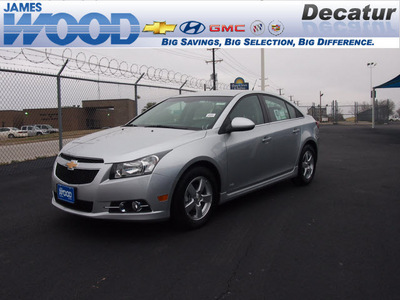 chevrolet cruze 2012 silv ice met sedan lt gasoline 4 cylinders front wheel drive 6 speed automatic 76234