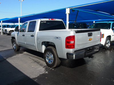 chevrolet silverado 1500 2012 silver ls flex fuel 8 cylinders 4 wheel drive 4 speed automatic 76234