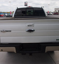 ford f 150 2010 white king ranch flex fuel 8 cylinders 4 wheel drive 6 speed automatic 76234