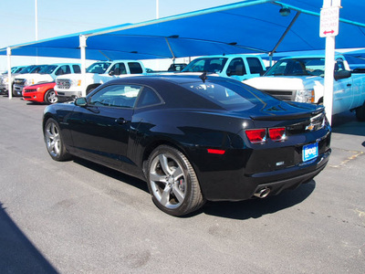 chevrolet camaro 2012 black coupe ss gasoline 8 cylinders rear wheel drive 6 speed automatic 76234