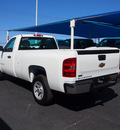 chevrolet silverado 1500 2012 white work truck flex fuel 8 cylinders 2 wheel drive 4 speed automatic 76234