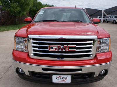gmc sierra 1500 2012 red pickup truck sle flex fuel 8 cylinders 2 wheel drive automatic 76018