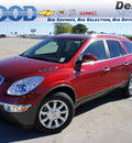 buick enclave 2012 red suv leather gasoline 6 cylinders front wheel drive 6 speed automatic 76234