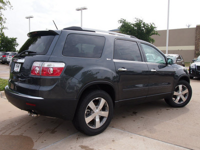 gmc acadia 2012 dk  gray suv slt 1 gasoline 6 cylinders front wheel drive automatic 76018