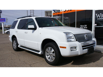 mercury mountaineer 2006 white suv luxury gasoline 6 cylinders all whee drive automatic 79110