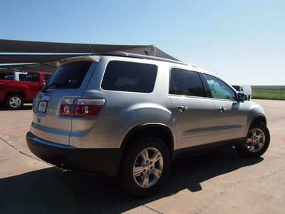 gmc acadia 2012 silver suv sle gasoline 6 cylinders front wheel drive automatic 76018