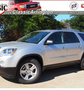 gmc acadia 2012 silver suv sle gasoline 6 cylinders front wheel drive automatic 76018