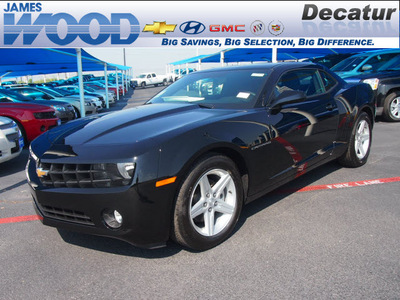 chevrolet camaro 2012 black coupe lt gasoline 6 cylinders rear wheel drive 6 speed automatic 76234