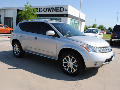 nissan murano 2007 silver suv se gasoline 6 cylinders all whee drive automatic 76018