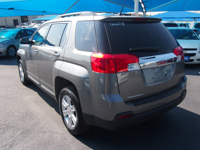 gmc terrain 2012 steel gray met suv sle 2 flex fuel 4 cylinders front wheel drive 6 speed automatic 76234