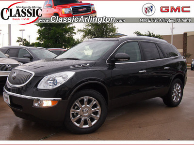 buick enclave 2012 black leather gasoline 6 cylinders front wheel drive automatic 76018
