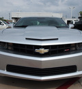 chevrolet camaro 2011 silver coupe ss gasoline 8 cylinders rear wheel drive 6 speed manual 76018