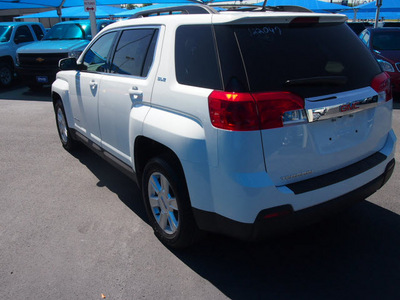 gmc terrain 2012 white suv sle 2 flex fuel 4 cylinders front wheel drive 6 speed automatic 76234