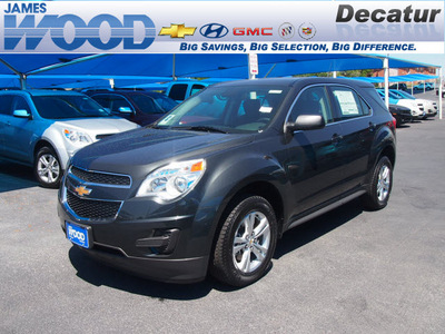 chevrolet equinox 2012 dk  gray suv ls flex fuel 4 cylinders front wheel drive 6 speed automatic 76234