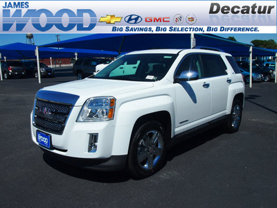 gmc terrain 2012 white suv slt 2 flex fuel 4 cylinders front wheel drive 6 speed automatic 76234
