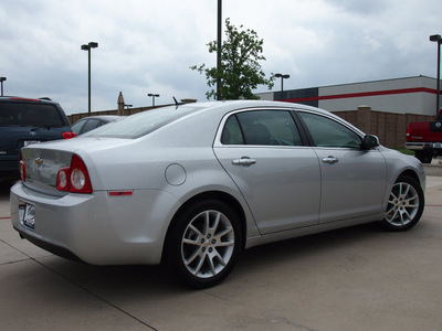 chevrolet malibu 2011 silver sedan ltz gasoline 4 cylinders front wheel drive automatic 76018