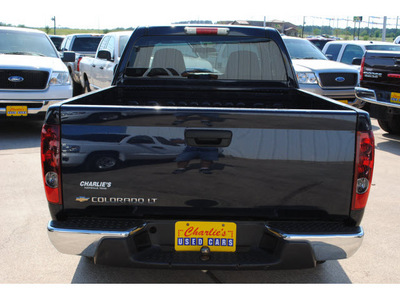 chevrolet colorado 2008 dk  blue pickup truck lt gasoline 5 cylinders 2 wheel drive automatic 77340