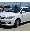 toyota corolla 2011 white sedan le gasoline 4 cylinders front wheel drive automatic 78233