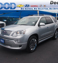 gmc acadia 2012 silver suv denali gasoline 6 cylinders front wheel drive 6 speed automatic 76234