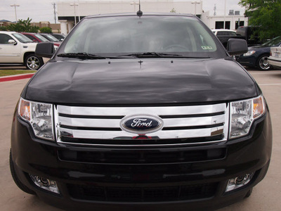 ford edge 2010 black suv limited gasoline 6 cylinders front wheel drive automatic with overdrive 76018