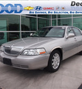 lincoln town car 2007 silver sedan signature limited flex fuel 8 cylinders rear wheel drive 4 speed automatic 76234