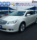 buick lacrosse 2012 white sedan premium 1 gasoline 4 cylinders front wheel drive 6 speed automatic 76234