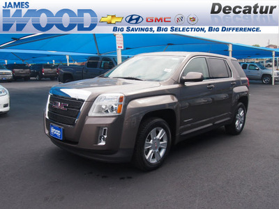 gmc terrain 2012 brown suv sle 1 flex fuel 4 cylinders front wheel drive 6 speed automatic 76234