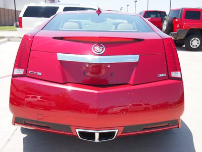 cadillac cts 2012 red coupe 3 6l performance gasoline 6 cylinders rear wheel drive automatic 76018