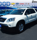 gmc acadia 2012 white suv sl gasoline 6 cylinders front wheel drive 6 speed automatic 76234