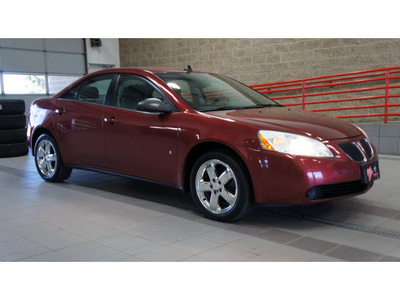 pontiac g6 2008 maroon sedan gt gasoline 6 cylinders front wheel drive shiftable automatic 79015