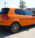 volkswagen gti 2007 orange hatchback fahrenheit gasoline 4 cylinders front wheel drive automatic 76018