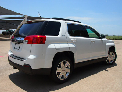 gmc terrain 2012 white suv slt 1 flex fuel 4 cylinders front wheel drive automatic 76018